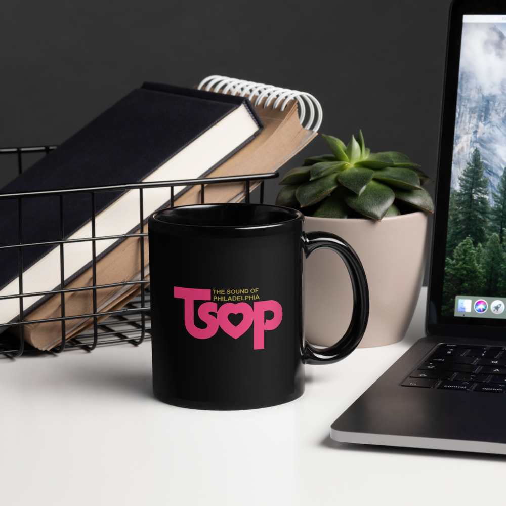 TSOP Black Glossy Mug